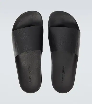 Frescobol Carioca Humberto leather slides | Thumbnail 4