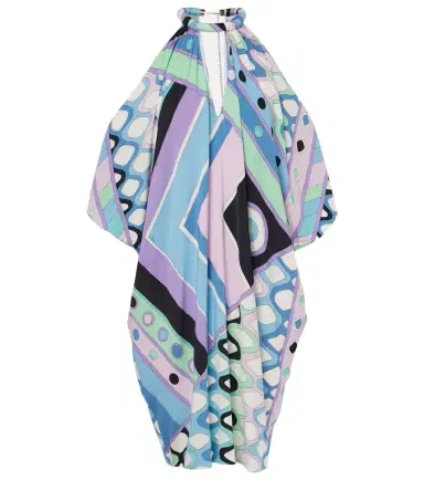 Pucci Vivara-print jersey satin kaftan | Thumbnail 1