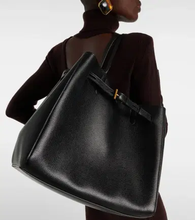 Tom Ford Tara Large grained leather tote bag | Thumbnail 5 Tom Ford Tara Large grained leather tote bag | Thumbnail 5