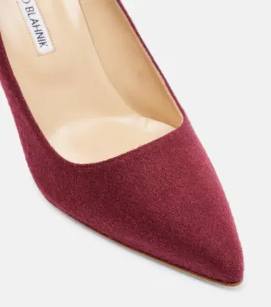 Manolo Blahnik BB 90 wool pumps | Thumbnail 4 Manolo Blahnik BB 90 wool pumps | Thumbnail 4