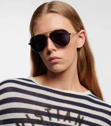 DIOR Eyewear DiorCannage A1U aviator sunglasses | Thumbnail 4