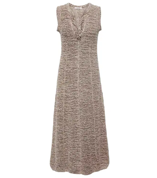 Dorothee Schumacher Autumn Sparkle knitted midi dress
