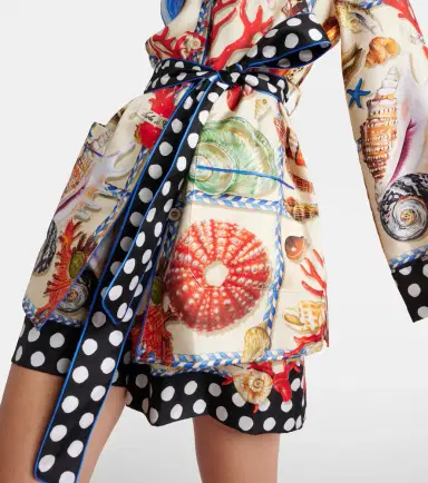 Dolce & Gabbana Capri printed silk satin shirt | Thumbnail 4 Dolce & Gabbana Capri printed silk satin shirt | Thumbnail 4
