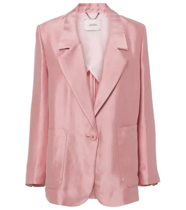 Dorothee Schumacher Slouchy Elegance satin blazer