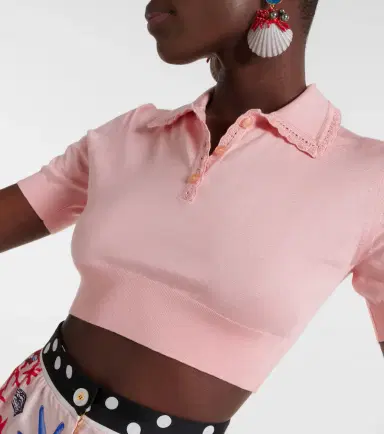 Dolce & Gabbana Capri silk crop top | Thumbnail 5 Dolce & Gabbana Capri silk crop top | Thumbnail 5
