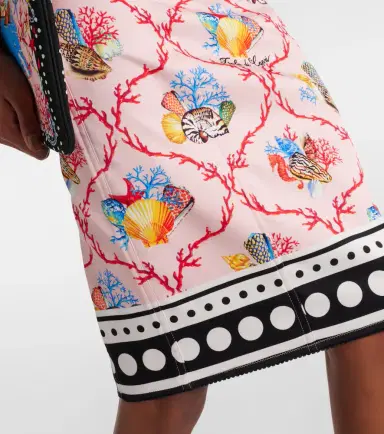 Dolce & Gabbana Capri printed silk-blend minidress | Thumbnail 3 Dolce & Gabbana Capri printed silk-blend minidress | Thumbnail 3