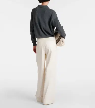 Brunello Cucinelli Cotton polo sweater | Thumbnail 4