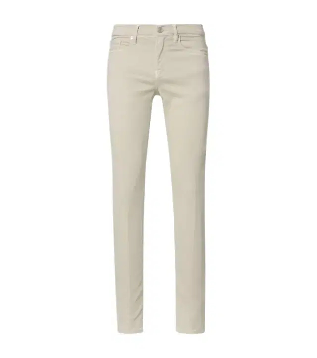 High-rise slim jeans