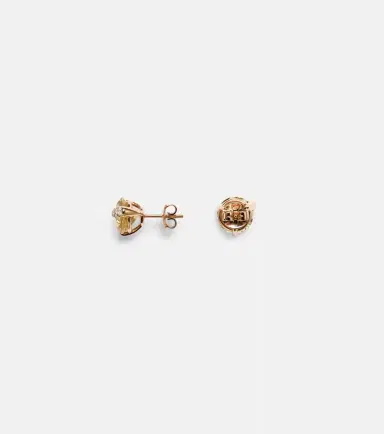 Bucherer Fine Jewellery Peekaboo 18kt rose gold earrings with beryls and diamonds | Thumbnail 2