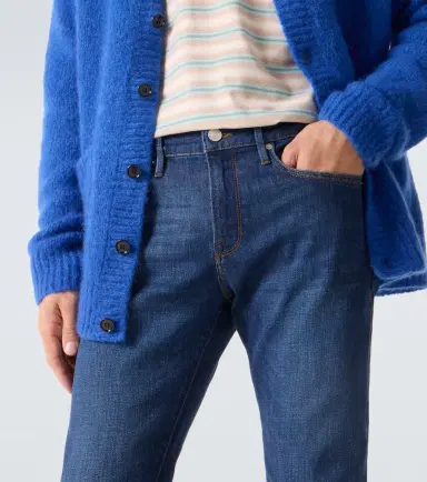 Frame L'Homme mid-rise slim jeans | Thumbnail 4