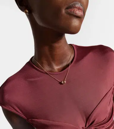 Bucherer Fine Jewellery Peekaboo 18kt rose gold necklace with beryl and diamonds | Thumbnail 5 Bucherer Fine Jewellery Peekaboo 18kt rose gold necklace with beryl and diamonds | Thumbnail 5