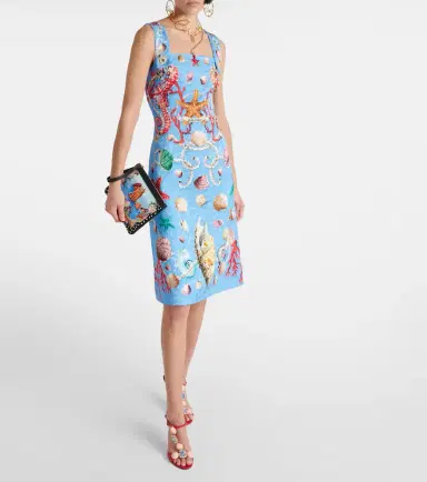 Dolce & Gabbana Capri printed minidress | Thumbnail 2