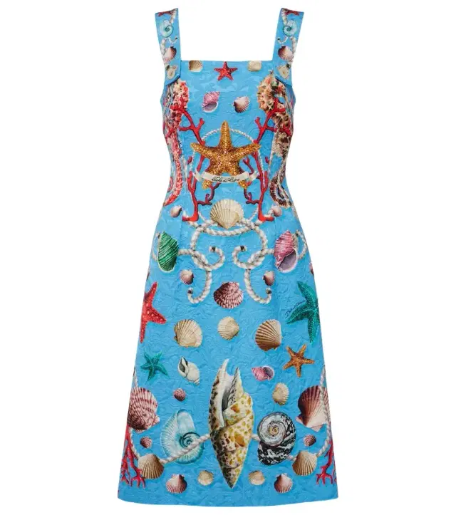 Dolce & Gabbana Capri printed minidress