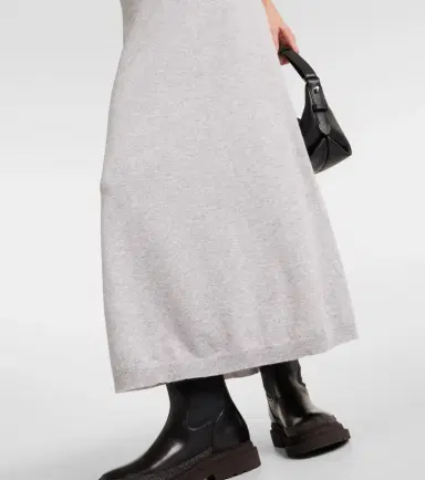 Brunello Cucinelli Cashmere midi dress | Thumbnail 5