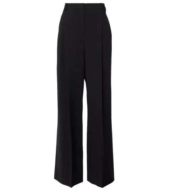 Brunello Cucinelli Wool-blend wide-leg pants