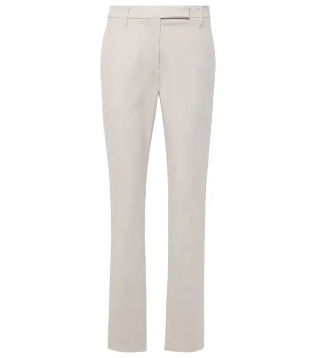 Brunello Cucinelli Cotton-blend slim pants