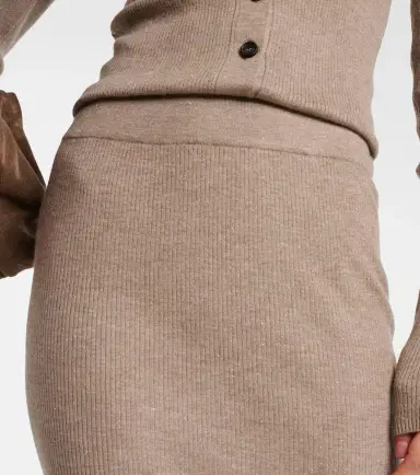 Brunello Cucinelli Knitted midi skirt | Thumbnail 5