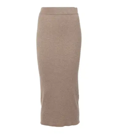 Brunello Cucinelli Knitted midi skirt | Thumbnail 1