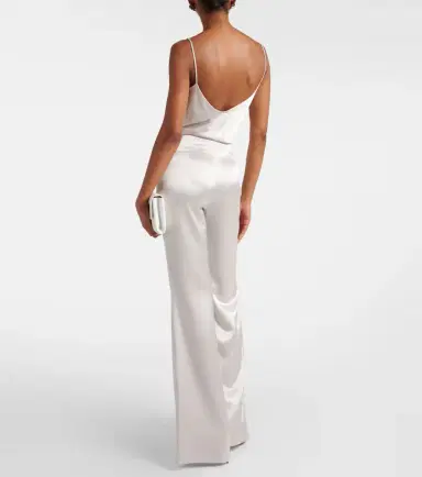 Galvan Ischia satin camisole | Thumbnail 2