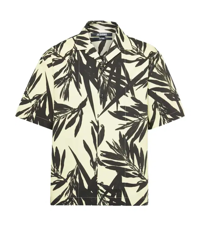 Jacquemus La Chemise Jean cotton poplin bowling shirt
