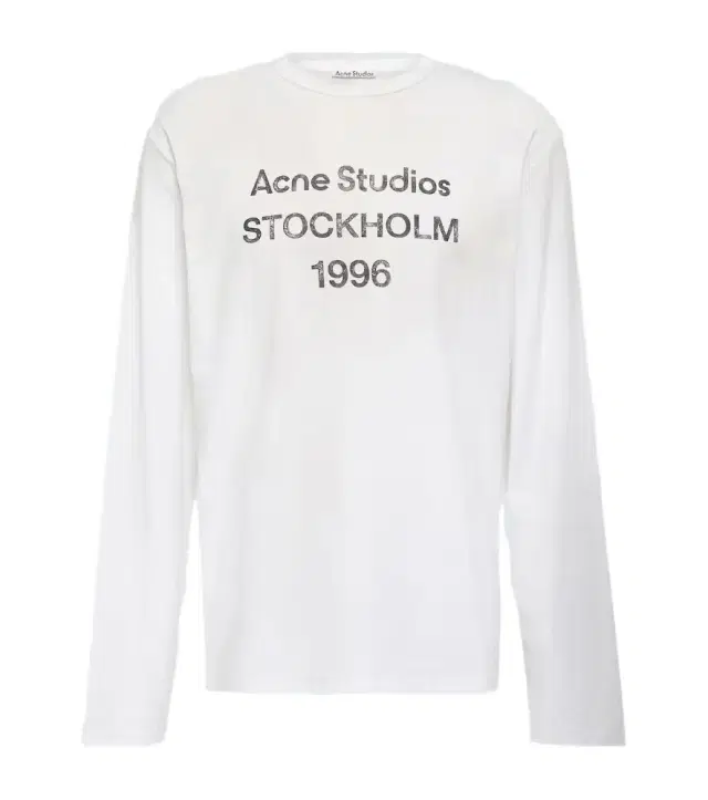 Logo distressed jersey T-shirt