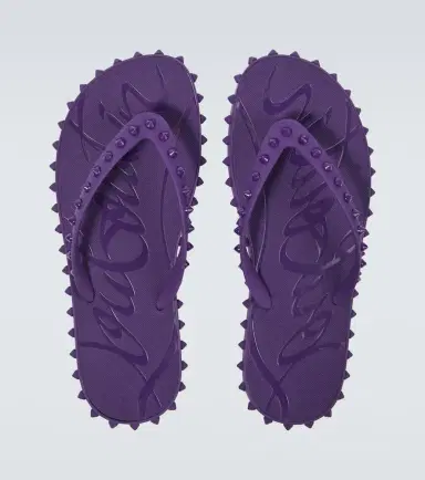 Christian Louboutin Super Loubi PVC slides | Thumbnail 4 Christian Louboutin Super Loubi PVC slides | Thumbnail 4