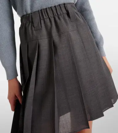 Brunello Cucinelli Pleated tennis skirt | Thumbnail 3