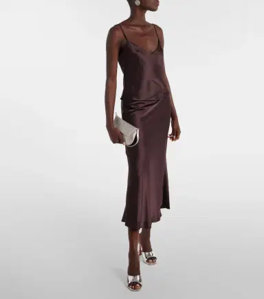 Galvan Ischia satin camisole | Thumbnail 2