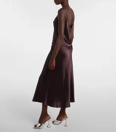 Galvan Ischia satin camisole | Thumbnail 3
