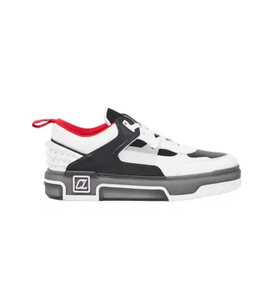 Christian Louboutin Astroloubi leather-trimmed sneakers | Thumbnail 1 Christian Louboutin Astroloubi leather-trimmed sneakers | Thumbnail 1