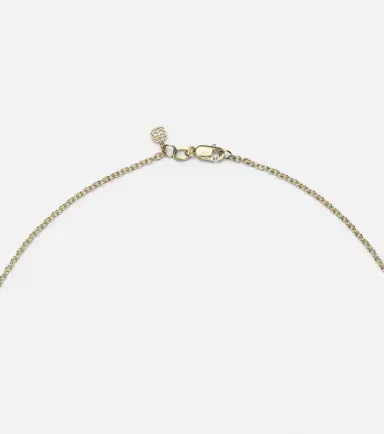 Sydney Evan Large Evil Eye 14kt gold chain necklace with diamonds and turquoise | Thumbnail 3 Sydney Evan Large Evil Eye 14kt gold chain necklace with diamonds and turquoise | Thumbnail 3