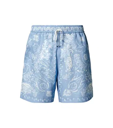 Amiri Bandana cotton-blend shorts | Thumbnail 1