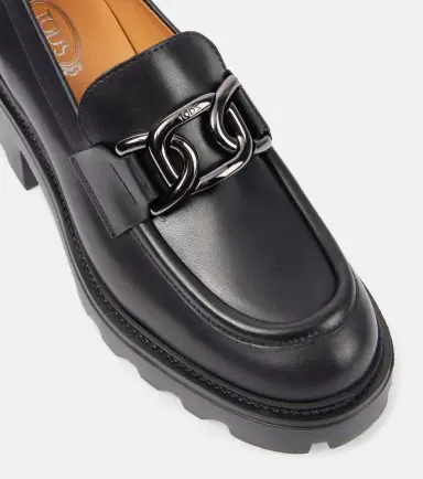 Tod's Leather loafer pumps | Thumbnail 2