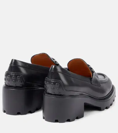 Tod's Leather loafer pumps | Thumbnail 3