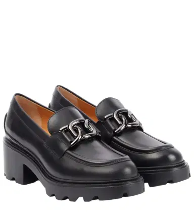Tod's Leather loafer pumps | Thumbnail 1