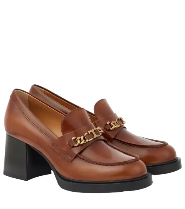 Tod's Patent leather loafer pumps