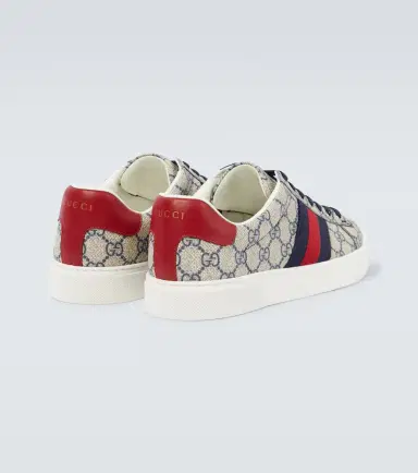 Gucci Ace canvas sneakers | Thumbnail 2 Gucci Ace canvas sneakers | Thumbnail 2