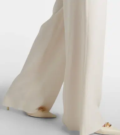 Valentino Cady Couture high-rise wide-leg pants | Thumbnail 3 Valentino Cady Couture high-rise wide-leg pants | Thumbnail 3