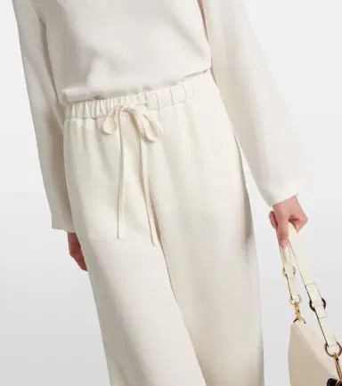 Valentino Cady Couture high-rise wide-leg pants | Thumbnail 4 Valentino Cady Couture high-rise wide-leg pants | Thumbnail 4