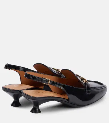 Tod's 35 leather slingback pumps | Thumbnail 4 Tod's 35 leather slingback pumps | Thumbnail 4