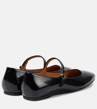 Tod's Polished leather Mary Jane flats | Thumbnail 4