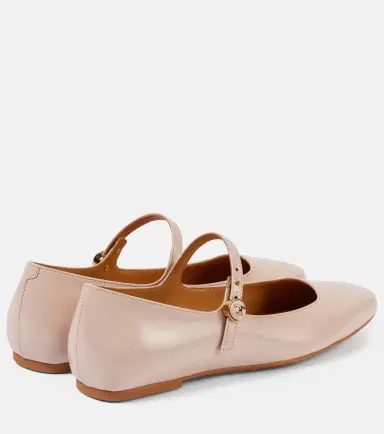 Tod's Polished leather Mary Jane flats | Thumbnail 3