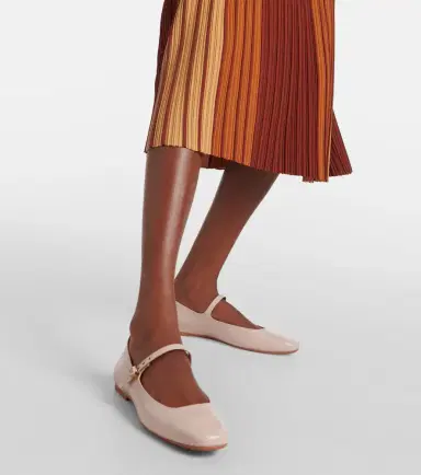 Tod's Polished leather Mary Jane flats | Thumbnail 5
