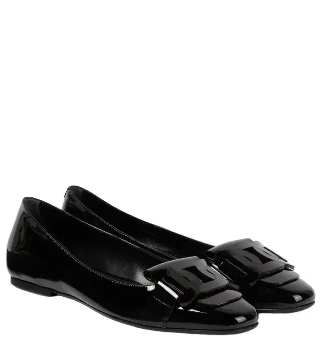 Tod's Kate patent leather ballet flats