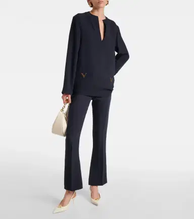 Valentino Cady Couture high-rise flared pants | Thumbnail 3