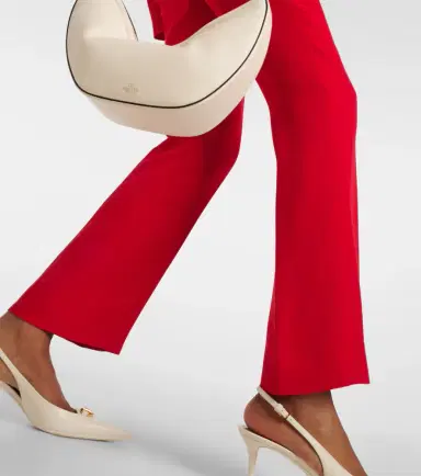Valentino Cady Couture silk straight pants | Thumbnail 4