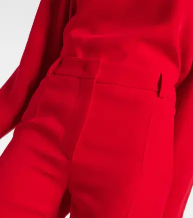 Valentino Cady Couture silk straight pants | Thumbnail 5