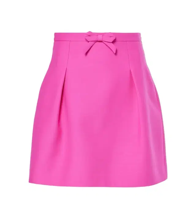 Valentino Crepe Couture miniskirt