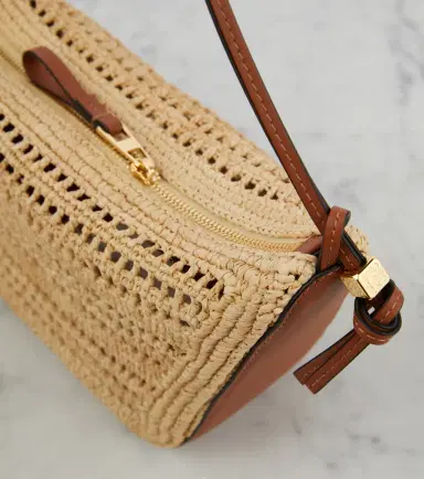 Loewe Hammock Mini raffia shoulder bag | Thumbnail 2