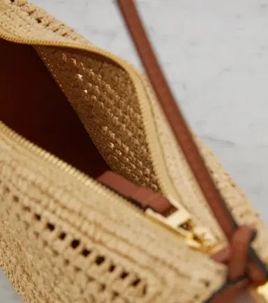 Loewe Hammock Mini raffia shoulder bag | Thumbnail 3